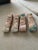 Mid-Century Modern 1980s Art Deco Pastel Fabric Curtain Tie Backs - Set of 4 For Sale - Image 3 of 5