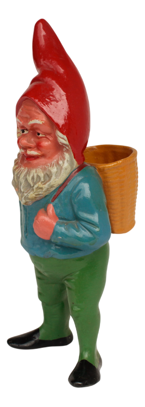 Terracotta Garden Gnome, GDR, 1960s