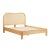 Grappa Natural Wood & Rattan Queen Bed For Sale In Los Angeles - Image 6 of 8