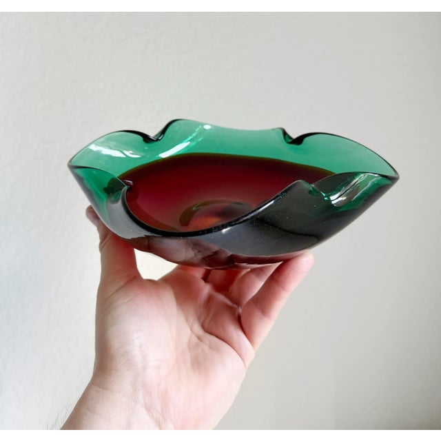 1960s Murano Bowl, Flavio Poli Attributed For Sale - Image 9 of 9