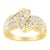 Enjoy this elegant diamond band ring, which features 30 round brilliant cut and 10 baguette diamonds set in an...