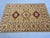 Golden Beige Kazak Tribal Wool Rug With Three Medallions, 4'2" X 5'9" For Sale - Image 4 of 14