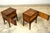 Pair of French Art Deco Mahogany and Burl Wood Nightstands, 1930s For Sale - Image 14 of 17