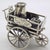 Vintage Italian Handmade Sterling Silver 925 Street Cart Figurine from Medusa-Oro, 1980s For Sale - Image 3 of 13