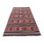 1970s Cabin Style Stripe Design Handmade Oushak Kilim Rug For Sale