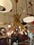 Mid-Century Modern Vintage Italian Orbit Brass Pendant Light from Stilnovo, 1970s For Sale - Image 3 of 7