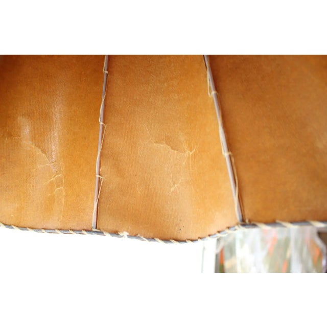 Textile Mid-Century Stone Praha Table Lamp, 1950s For Sale - Image 7 of 14