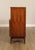 United Furniture Mid Century Modern Walnut High Chest For Sale - Image 17 of 18