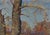 Realism Impressionist Treelandscape Painting, Antique Soviet Art, 1960s 33-47 For Sale - Image 3 of 6