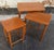 Wood Set of 3 Mid-Century Modern Teak Nesting End Tables by Seffle Möbelfabrik C. 1950s For Sale - Image 7 of 8