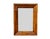 Vintage bamboo and rattan wall mirror.