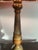 Mid 20th Century Vintage Mid-Century Modern Wescal Table Lamp With Faux Tortoiseshell Shade & Verdigris Finish For Sale - Image 5 of 12