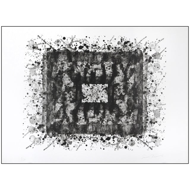 Abstract Lare 20th Century Untitled (l.202; sf.210) Abstract Black Lithograph Sam Francis For Sale - Image 3 of 6