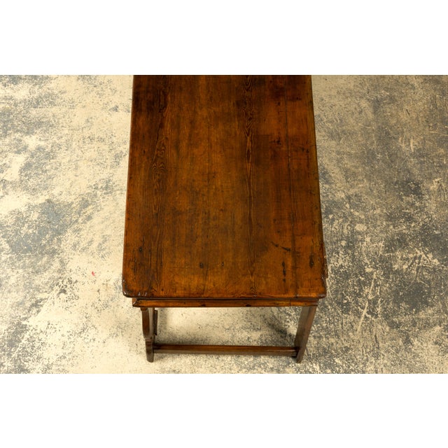 Late 18th Century English Pine Dresser Base or Server With Three Drawers For Sale - Image 14 of 18