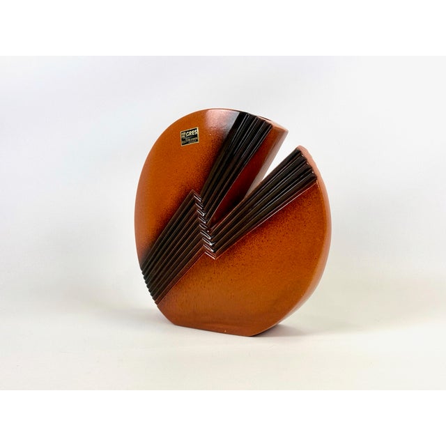 1970s Mid-Century Italian Vase by Ennio Lucini for Star Ceramiche Vicenza, 1970s For Sale - Image 5 of 15