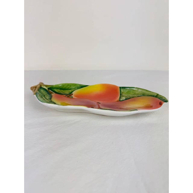 La Ceramica Vbc Vintage Pear Spoon Rest For Sale - Image 4 of 8