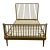 Crate & Barrel Wembley Kids Twin Antique Brass Bed For Sale