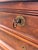 Wood Antique American Black Walnut Burl Victorian Marble Top Dresser With Original Nautical Brass Hardware, Circa 1895–1905 For Sale - Image 7 of 12