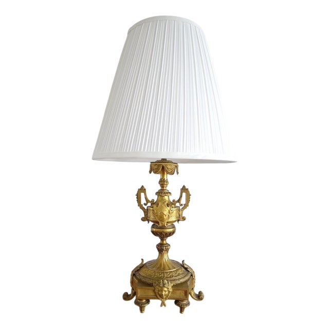 Antique Table Lamp, 1880s For Sale