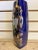 Mid 20th Century Mid 20th Century Cobalt Blue Gilded Motif Flower Bird Pheasant Japan Vase For Sale - Image 5 of 8