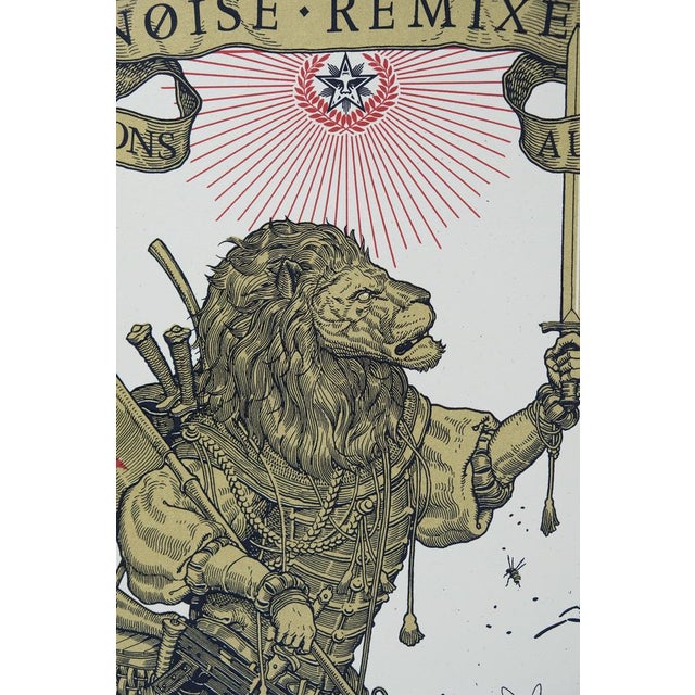 Ravi Zupa, Noise Remixed, Lithograph For Sale - Image 4 of 8