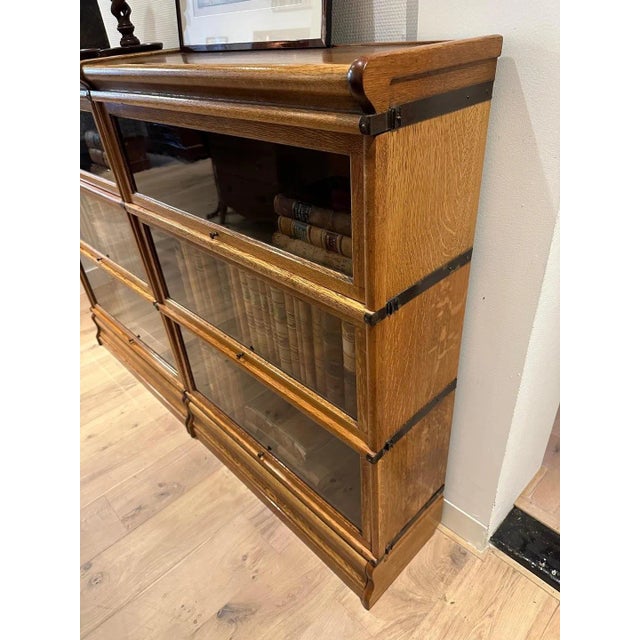 Vintage Bookcase from Globe Wernicke, Set of 6 For Sale - Image 4 of 8
