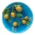 Large 19th Century Majolica Lemons Wall Platter For Sale
