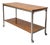 Mid-Century Drinks Trolley in Walnut & Chrome For Sale