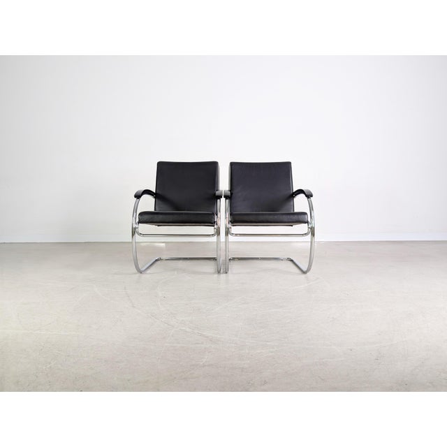 Mid-Century Modern Mid-Century Modern KS 46 Armchair by Anton Lorenz for Thonet For Sale - Image 3 of 12