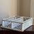 Wood Mid-20th Century White Wicker Hanging Wall Shelf For Sale - Image 7 of 11