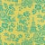 Chinoiserie Sample - Schumacher Song Garden Fabric in Chartreuse For Sale - Image 3 of 3