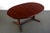 Mid-Century Modern Mahogany Dining Table with Leaves by Schou Andersen for Dyrlund For Sale - Image 3 of 8