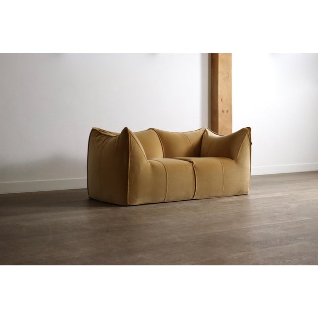 Mario Bellini Le Bambole Sofa in Buffalo Leather by Mario Bellini for B&B Italia, 1970s For Sale - Image 4 of 17