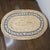 Vintage Farmhouse Country Cottage Boho Braided Oval Placemats - Set of 4 For Sale - Image 10 of 10
