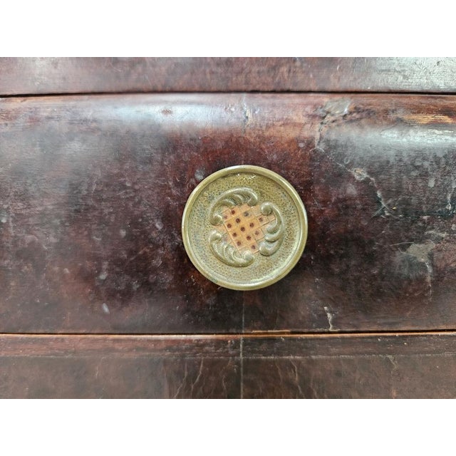 Art Deco Oak Burl Bedside Tables, 1950, Set of 2 For Sale - Image 9 of 18
