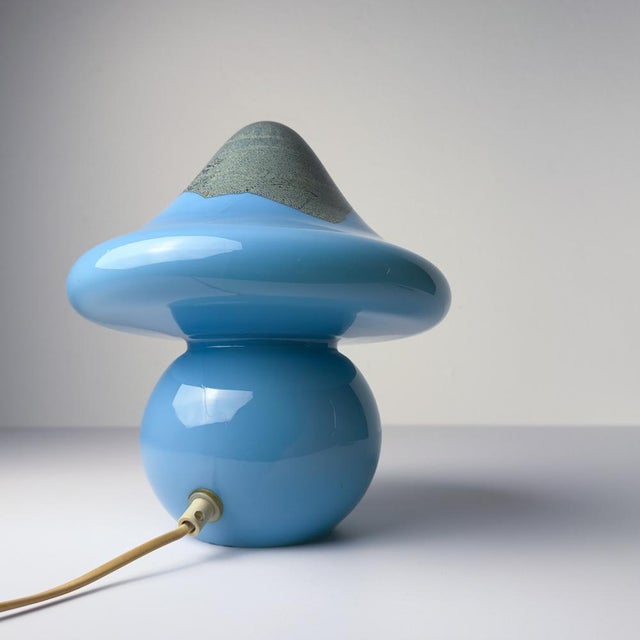 Murano Glass Mushroom Table Lamp, Italy, 1970s For Sale - Image 13 of 18