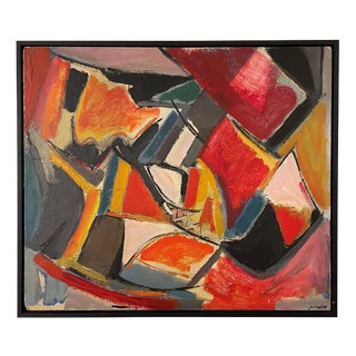 Sergio Piccoli, Untitled, 1970s, Acrylic Painting, Framed For Sale