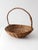 Antique Willow Gathering Basket With Branch Handle For Sale - Image 12 of 14