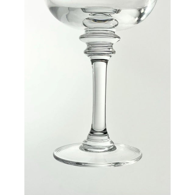 Pottery Barn Pottery Barn “Claro” Set of 8 Balloon Wine Glasses For Sale - Image 4 of 4