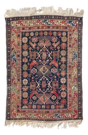 Antique Hand-Woven Rug