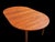 Brown Mid-Century Danish Teak Extendable Dining Table For Sale - Image 8 of 18