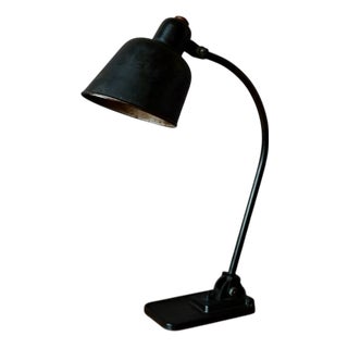 Black Desk Lamp from Bünte & Remmler For Sale
