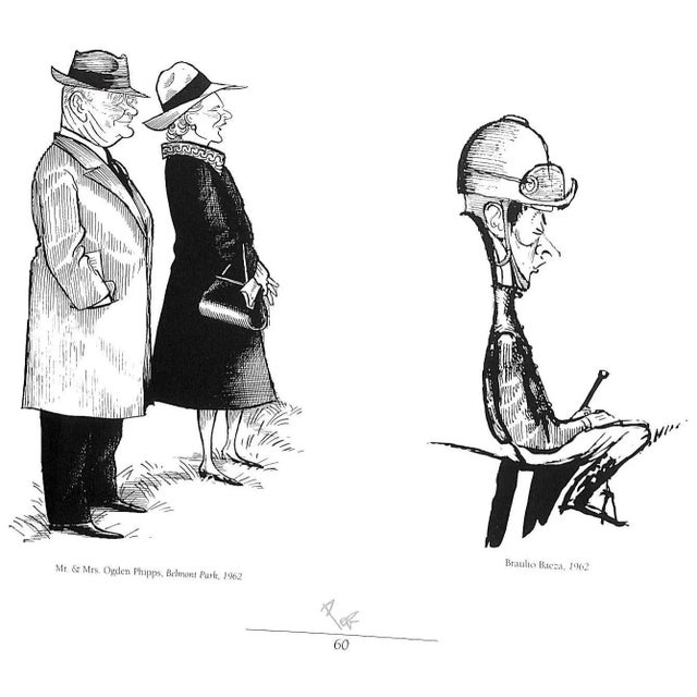 "Forty Years of Peb: The Racing World in Sketch and Caricature" 1995 Thibault, Guy (Foreword) For Sale - Image 13 of 15