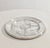Mid-Century Modern Italian Silver Plated Appetizer Serving Piece with 5 Clear Glass Sectors, 1980s For Sale - Image 3 of 11