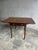 Antique Drop-Leaf Side Table on Castors For Sale - Image 4 of 9