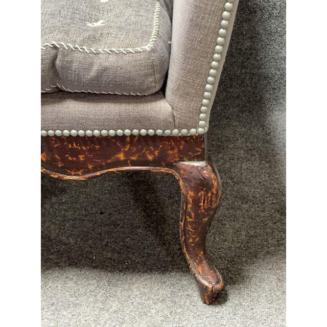 Van Thiel Van Thiel Upholstered Club Chair For Sale - Image 4 of 9