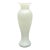 Vintage Mid-Century Pale Jade Green Frosted Satin Glass Vase For Sale