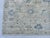 Textile Oushak Handmade Wool Rug in Cream and Light Blue For Sale - Image 7 of 11