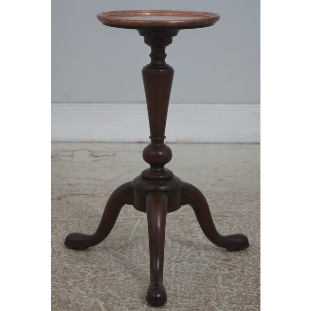 Age: Approx: 60 Years Old Details: Colonial Williamsburg CW-149 Mahogany High Quality Construction Queen Anne Legs & Pad...