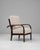 20th Century French Art Deco Upholstered Armchair With Reclining Back For Sale - Image 10 of 18